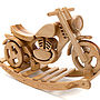 All Terrain Wooden Rocking And Ride On Bike, thumbnail 2 of 7