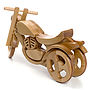 All Terrain Wooden Rocking And Ride On Bike, thumbnail 5 of 7