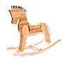 Rocco Wooden Rocking Horse, thumbnail 1 of 2