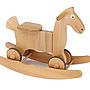 Wooden Rocking And Ride On Horse Toy, thumbnail 1 of 2