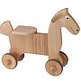 Wooden Rocking And Ride On Horse Toy, thumbnail 2 of 2