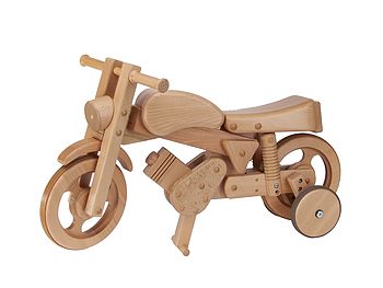 Wooden Rocking And Ride On Trainer Bike, 5 of 5