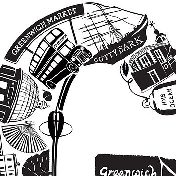 Best Of Greenwich Art Print, 5 of 6