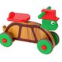 Wooden Rocking And Ride On Turtle Toy, thumbnail 3 of 4