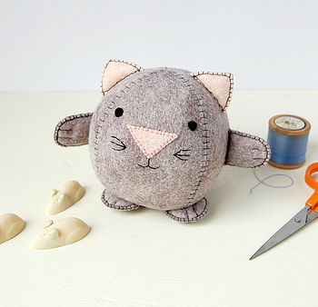 Sew Your Own Kitten Beginners Craft Kit, 7 of 9
