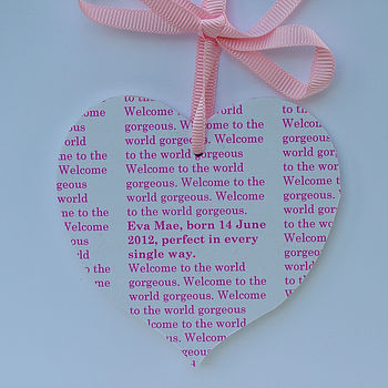 Personalised Message New Baby Card, 2 of 4