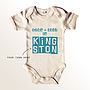 'Born And Bred' Baby Grow, thumbnail 1 of 5