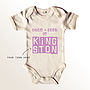 'Born And Bred' Baby Grow, thumbnail 3 of 5