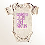 'Hatched' Baby Grow, thumbnail 3 of 5
