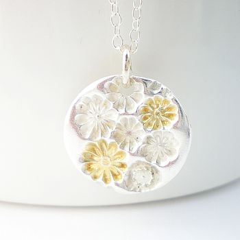 Floral Round Necklace, 2 of 3