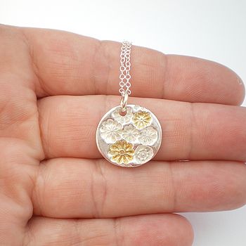 Floral Round Necklace, 3 of 3
