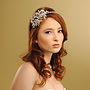 Crystal And Pearl Wedding Headband 'Megan', thumbnail 1 of 5