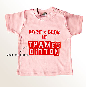 Organic 'Born And Bred' Baby T Shirt, 2 of 4