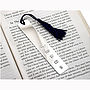 Personalised Sterling Silver Bookmark, thumbnail 3 of 5