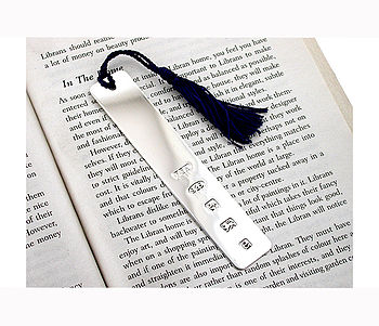 Personalised Sterling Silver Bookmark, 3 of 5