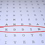 General Word Search Wrapping Paper, thumbnail 6 of 7