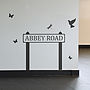 Personalised Road Name Wall Sticker, thumbnail 3 of 5