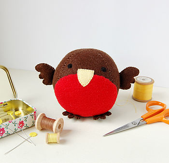 Sew Your Own Robin Beginners Craft Kit, 9 of 9