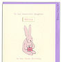 Personalised First Birthday Bunny Card, thumbnail 6 of 10