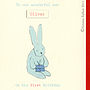 Personalised First Birthday Bunny Card, thumbnail 5 of 10