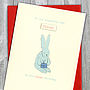 Personalised First Birthday Bunny Card, thumbnail 4 of 10