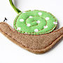 Sew Your Own Snail Keyring Craft Kit, thumbnail 11 of 12