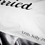 Just Married Personalised Pillowcase Set For Newlyweds, thumbnail 3 of 5