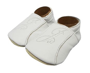 Personalised Initial Christening Shoes, 6 of 12