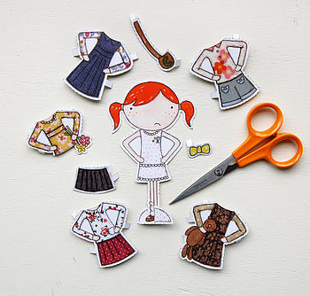 Clara Paper Doll Signature Outfits Card, 7 of 12