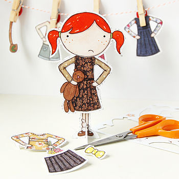 Clara Paper Doll Signature Outfits Card, 10 of 12