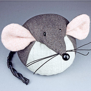 Handmade Mouse Door Stop By Yellow Rose Design | notonthehighstreet.com