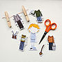 Dress Up Paper Doll Colin Card, thumbnail 6 of 11