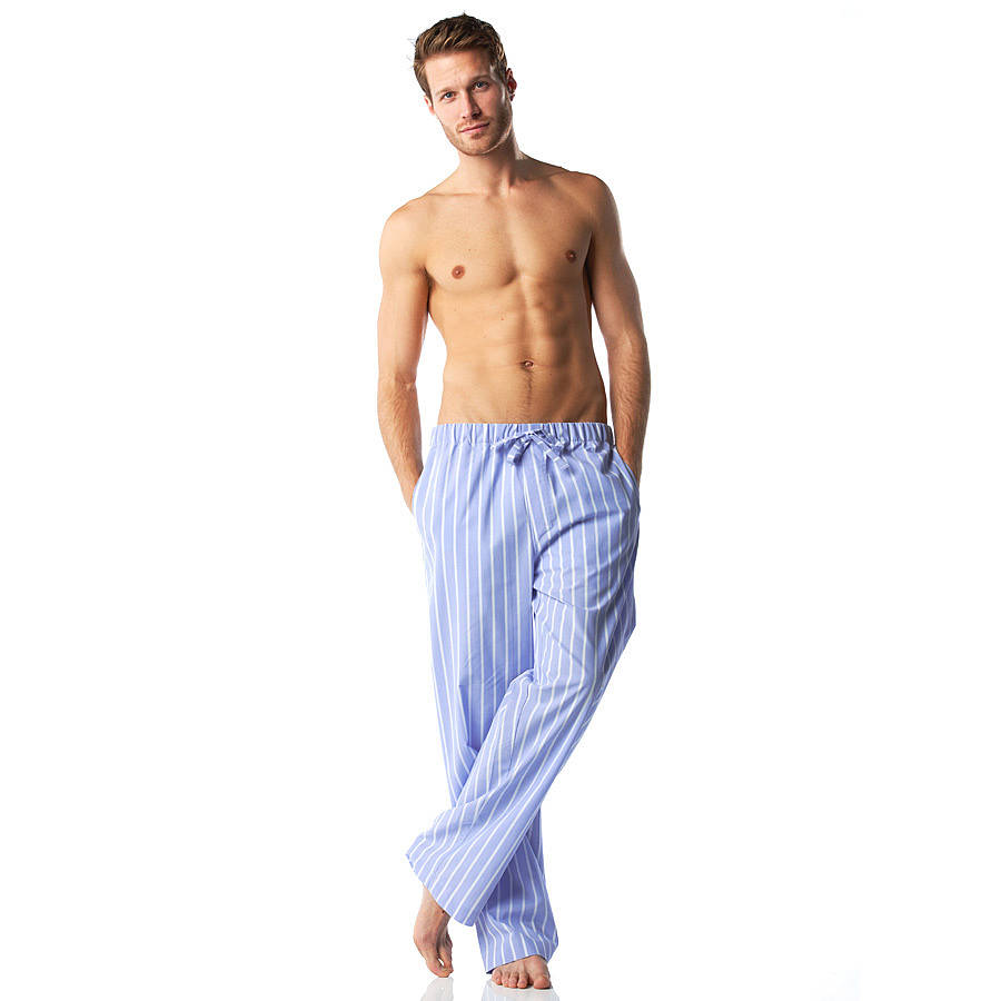 Striped 2025 pajama bottoms