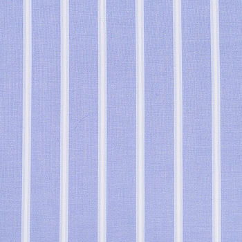 Men's Cotton Blue And White Stripe Pyjamas, 6 of 6