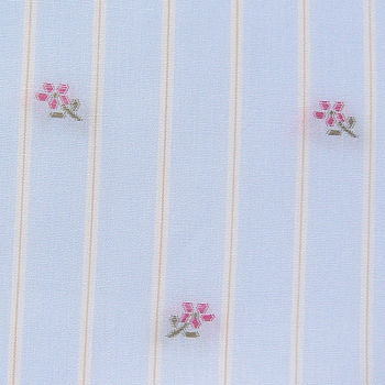 Flower Stripe Pyjamas In Long & Reg Leg, 6 of 6