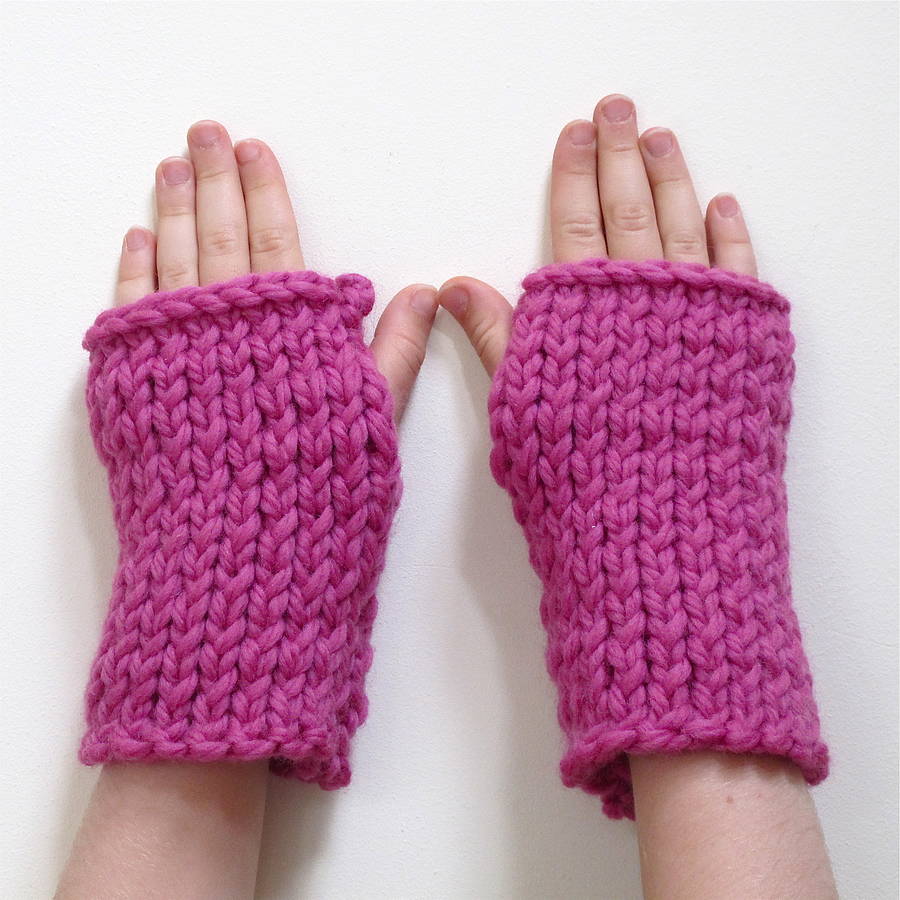 Knit Your Own Wrist Warmers Kit, 1 of 5