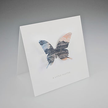 'A Little Flutter' Money Butterfly Card, 3 of 5