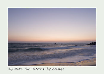 Personalised Sunrise Photo Print From Your Special Day, 3 of 5