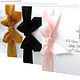 Gold Plated Cross Personalised Boxed Christening Card, thumbnail 6 of 6