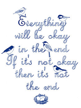 'Everything Will Be Okay' Print, 4 of 6