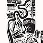 Best Of London Screen Print, thumbnail 3 of 4