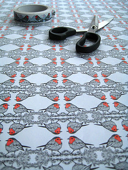 Robin Wrapping Paper, 3 of 5