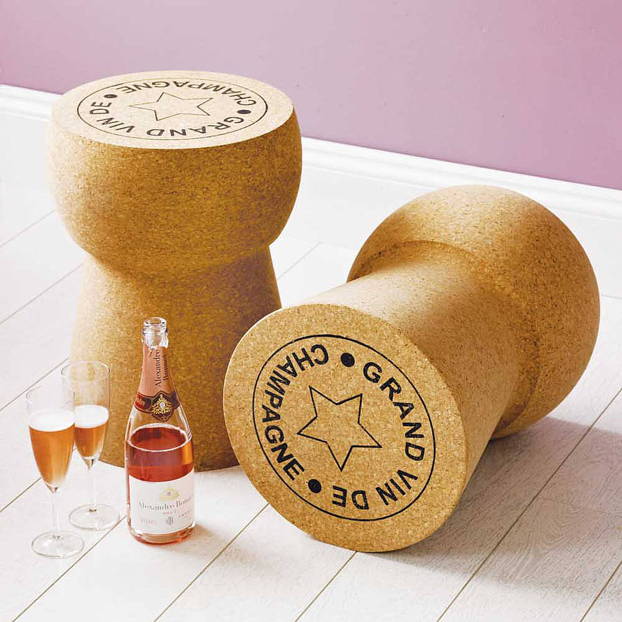 Giant Champagne Cork Side Table, 10% Off, 1 of 10