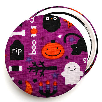 'Halloween' Set Of 12 Pocket Compact Mirrors, 5 of 11