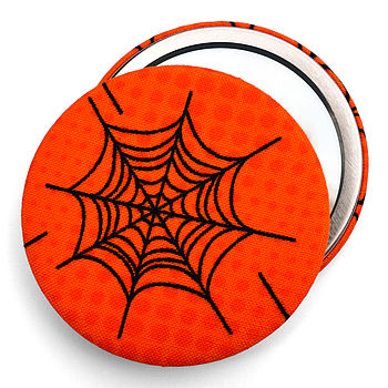 'Halloween' Set Of 12 Pocket Compact Mirrors, 9 of 11