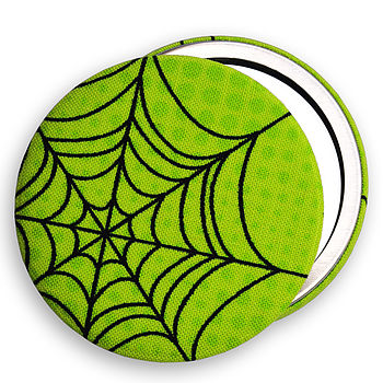 'Halloween' Set Of 12 Pocket Compact Mirrors, 10 of 11