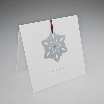 Snowflake Christmas Card, 6 of 7
