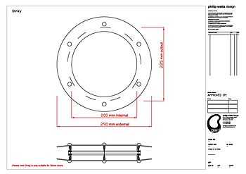 Dinky Porthole for Doors, 3 of 3