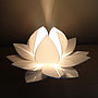 Lotus Flower Table Lamp Bedside Lamp, thumbnail 1 of 12