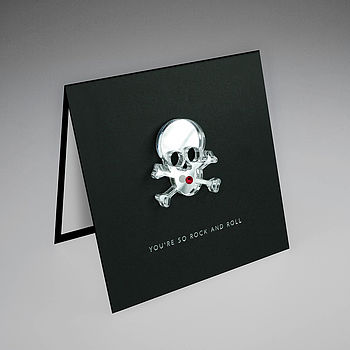 Magnetic Skull Gift Card, 5 of 12